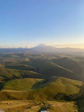 Приэльбрусье — базовый лагерь — место съёмок