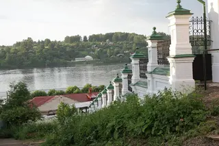Плёс — деревенские сцены — место съёмок