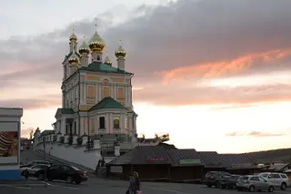 Плёс — деревенские сцены — место съёмок