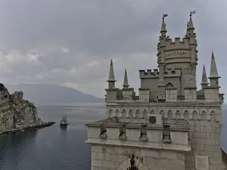 Ласточкино гнездо — место съёмок, Ялта